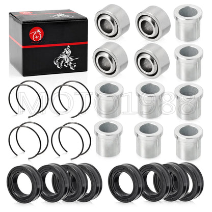 2X Front A-Arm Bushings Set for Honda Sportrax 300 TRX300EX (1993–2008)