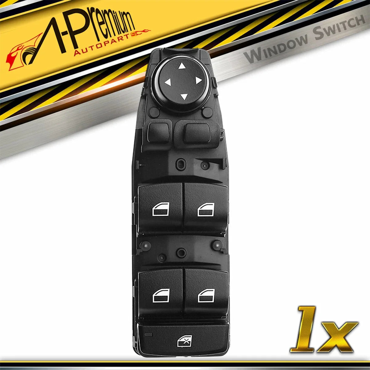 Power Window Switch for BMW 528i 535d 535i GT 640i M5 M6 X3 (2011–2017)