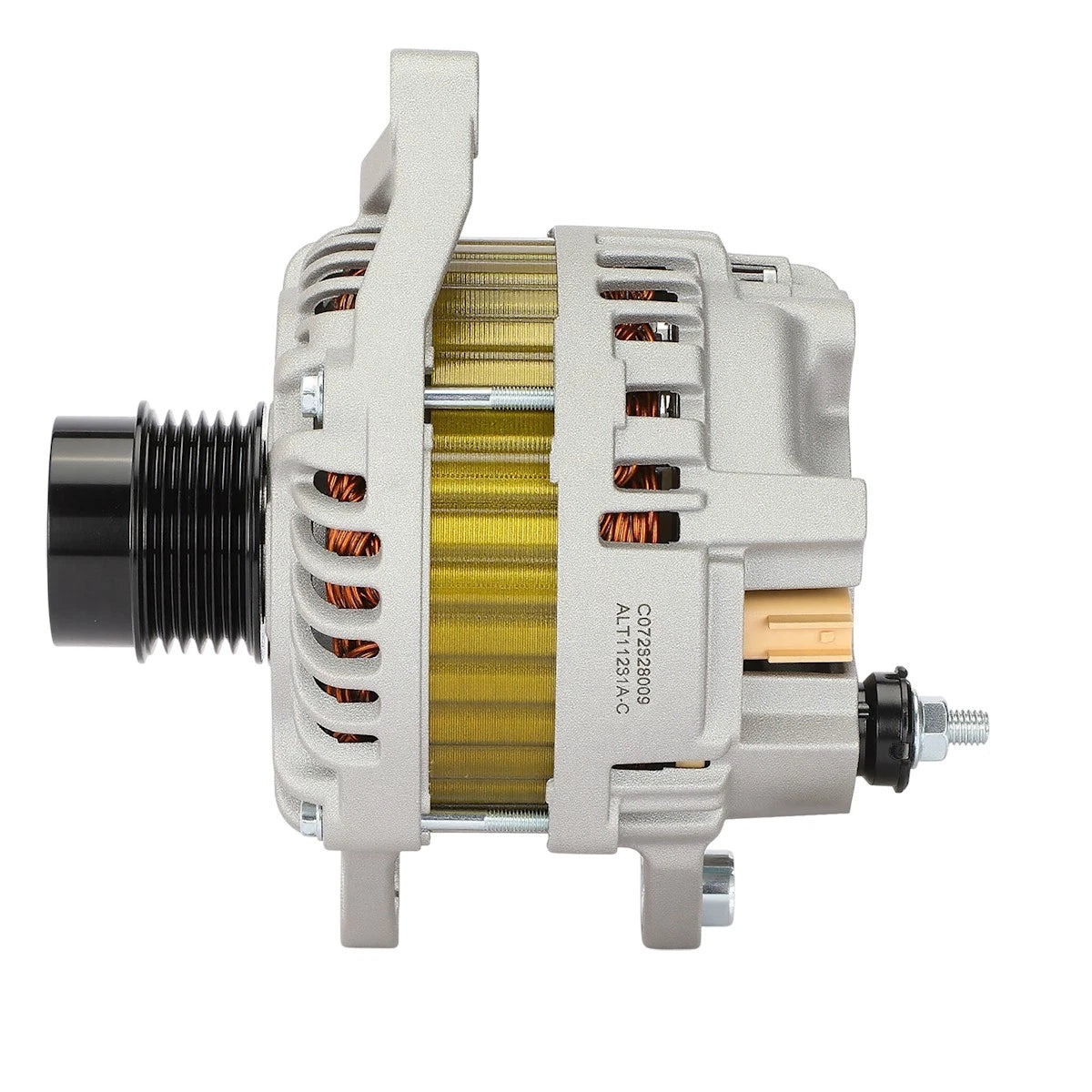 Alternator 115-AMP for Jeep Patriot Compass Dodge Avenger Chrysler 200 (2007–2017) - 18017076, 04801323AB, 04801323AC, 04801323AD