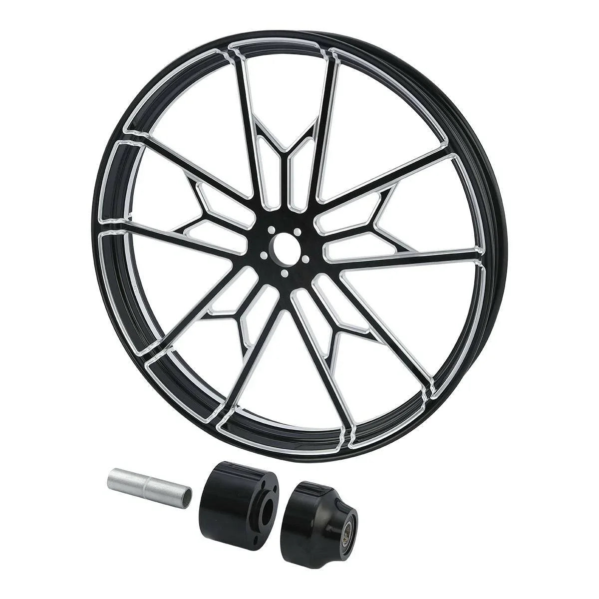 30" x 3.5" CNC Front Wheel Rim Hub for Harley Touring (1997–2021)