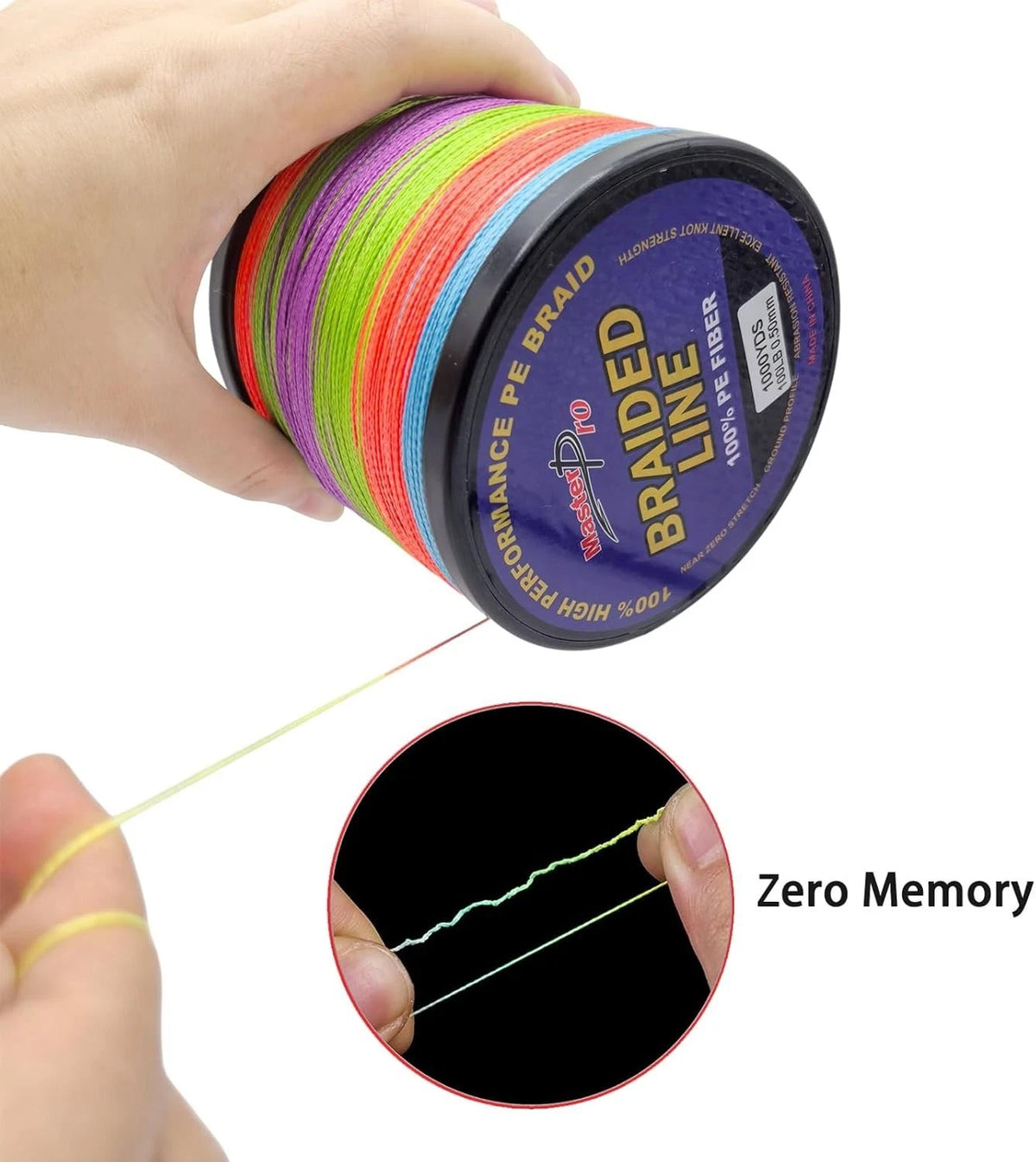 30lb Braided Fishing Line for Superior Sensitivity (150 Yards)