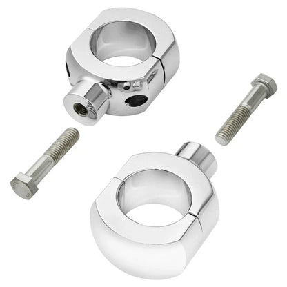 Chrome 2" Handlebar Bar Risers for Harley Sportster XL 1200 XL883 (2004–2023)
