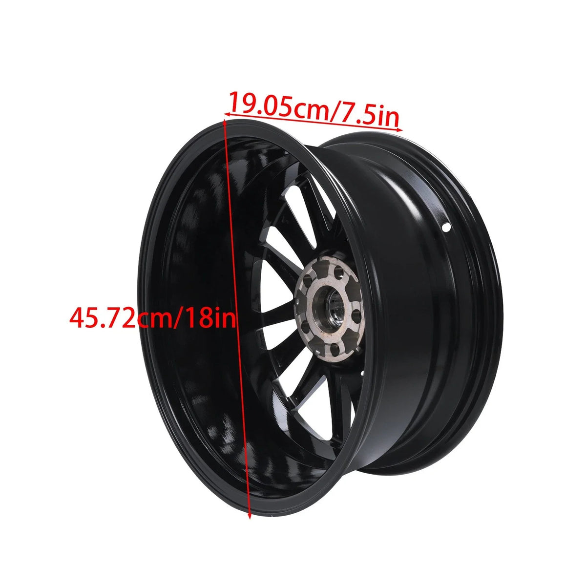18" Alloy Wheel Rim for Toyota Camry (2021–2024) Black Replacement