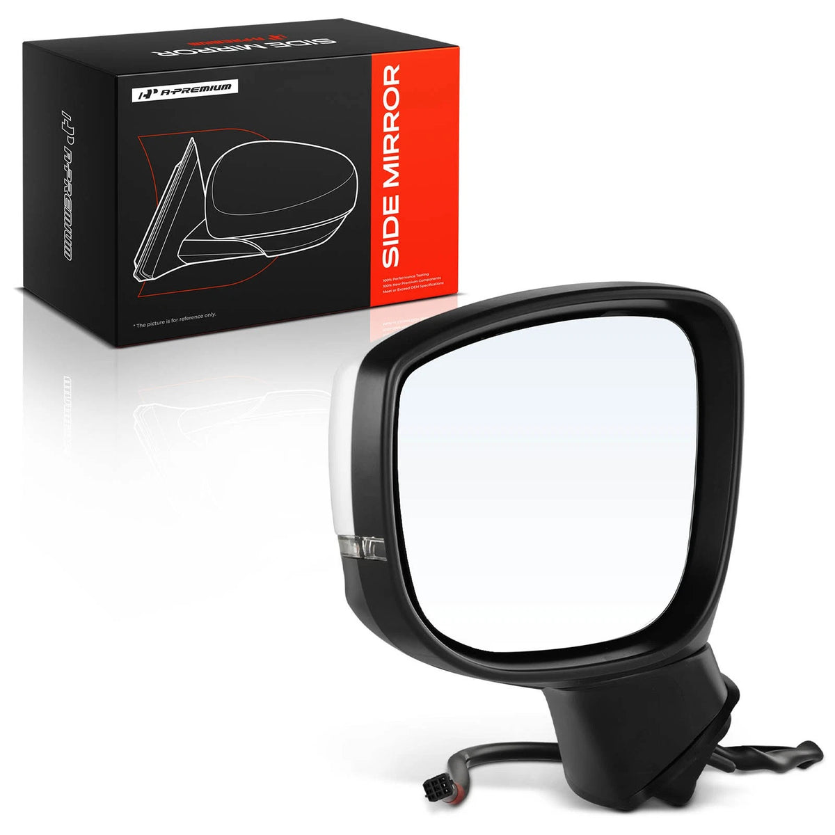 Driver Power Adjust Mirror for Mazda CX-5 (KB7W69182, KB7W691G7, KB8C69181A, MA1320198)