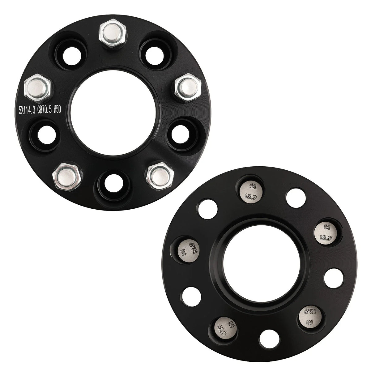 2" Billet Wheel Spacers for Ford Edge Bronco Explorer (1982–2014) 5x114.3mm