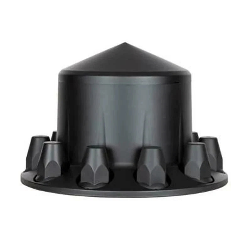 Set of 4 Matte Black Screw-On Lug Nuts for UP Rear Axle Cover #10340