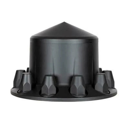 Set of 4 Matte Black Screw-On Lug Nuts for UP Rear Axle Cover #10340