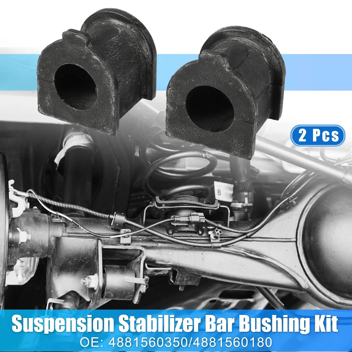 2X Suspension Stabilizer Bar Bushings No. 4881560350 for Toyota 4Runner 