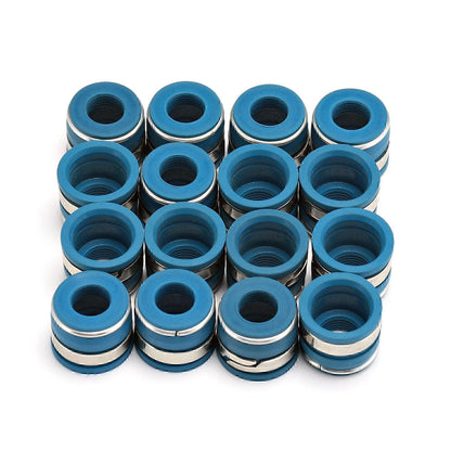 Set of 16 Viton Valve Stem Seals for SBC Chevy Small Block (SSI-SBC11, 32X500PO-VVS, 58012)
