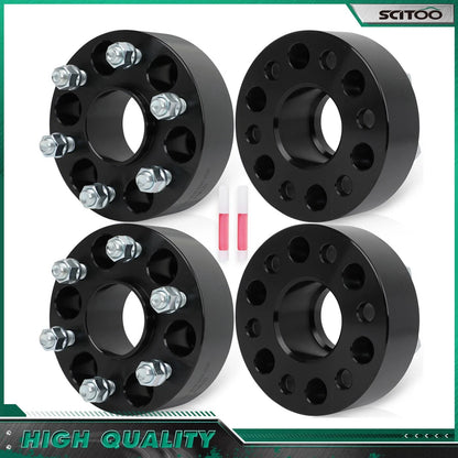 4X 2" Hub Centric Wheel Spacers 6x120 14x1.5 for Chevrolet Colorado GMC Canyon (2015–2023)