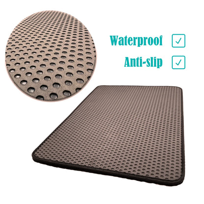 Cat Litter Mat Trapper Pad for All Makes and Models (60x45 cm) Rubber EVA