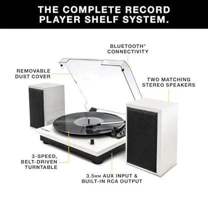 Victrola Montauk Bluetooth Turntable for Montauk VM-135-WHT (No Years)
