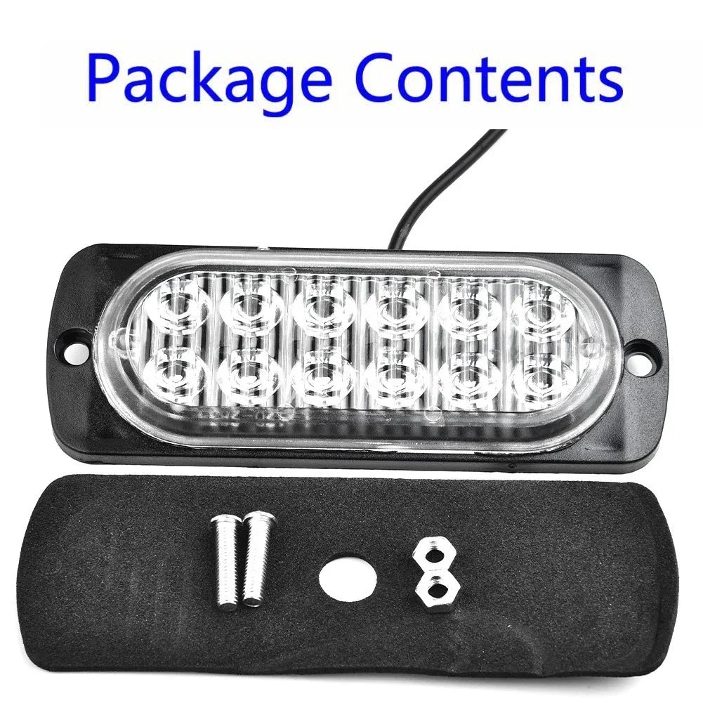 Lamp / 12V 36W / 12-LED Bulb Warn Safety Super Bright for Car Truck