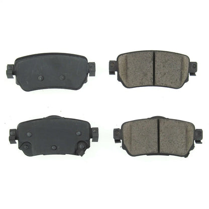2X Powerstop Brake Pad Set Rear for Nissan LEAF Rogue Sport (2018–2022) 16-1965