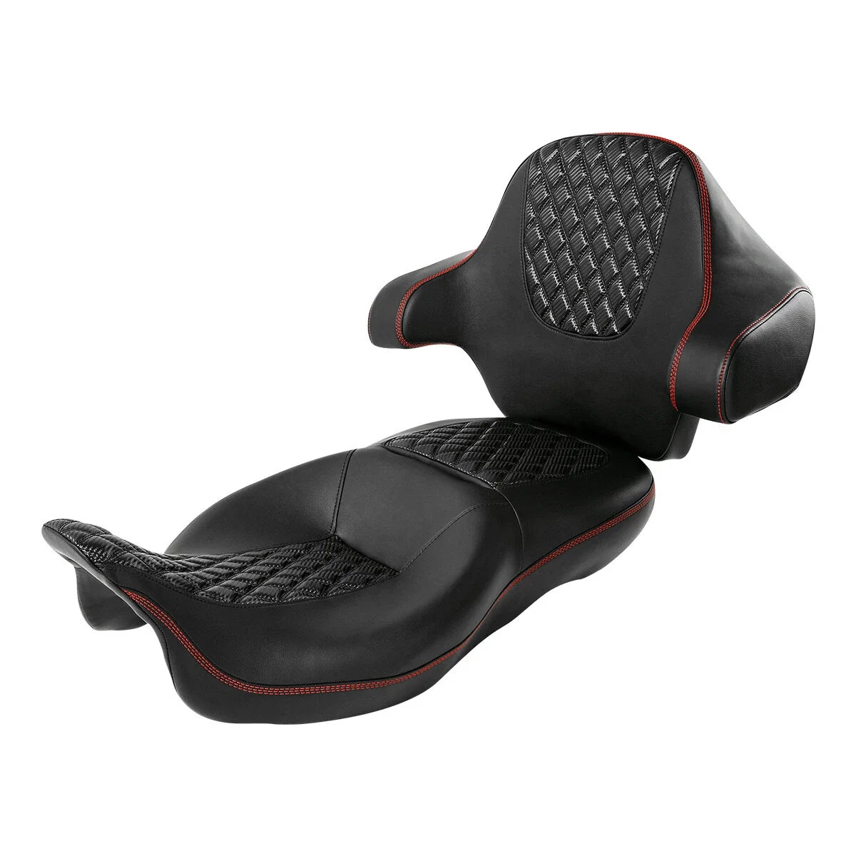 Seat Backrest for Harley Street Road Glide (2014–2023) Black