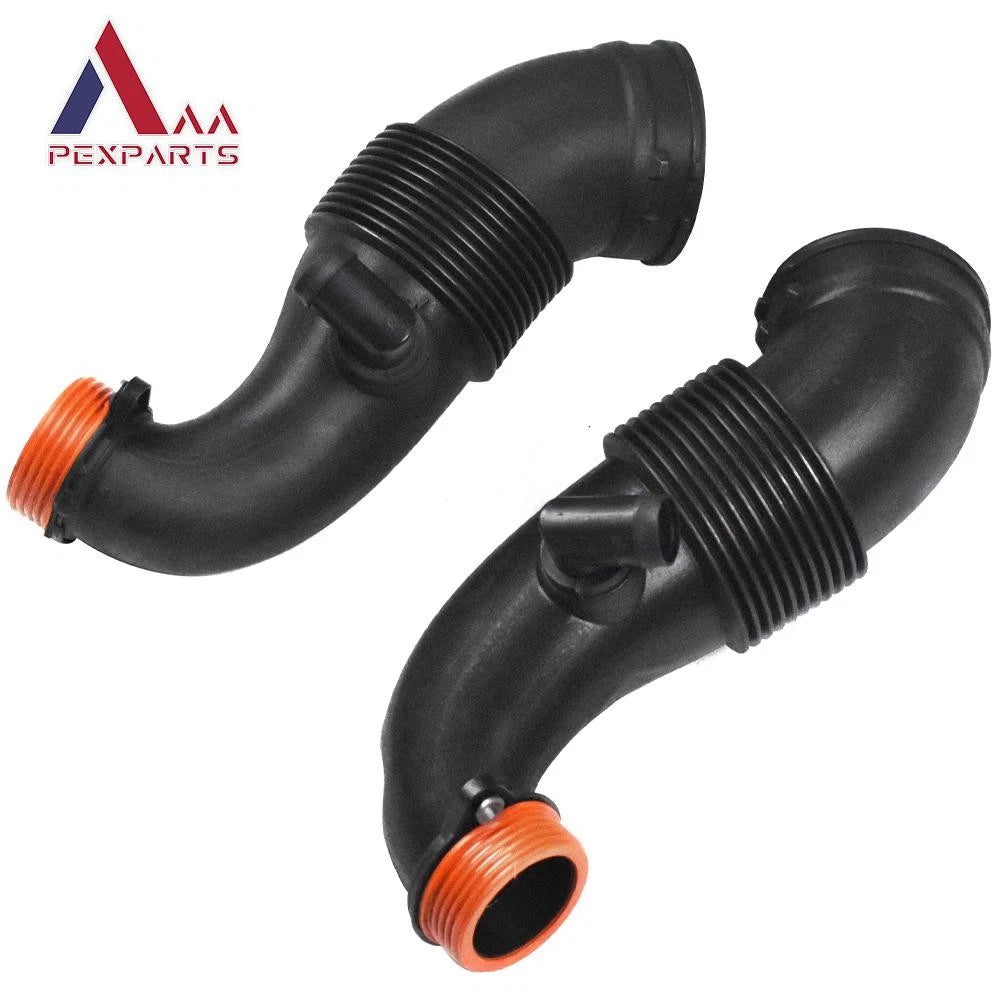 Set of 2 Air Intake Boot Pipe for BMW X5 X6 (13717638568, 13717638569)