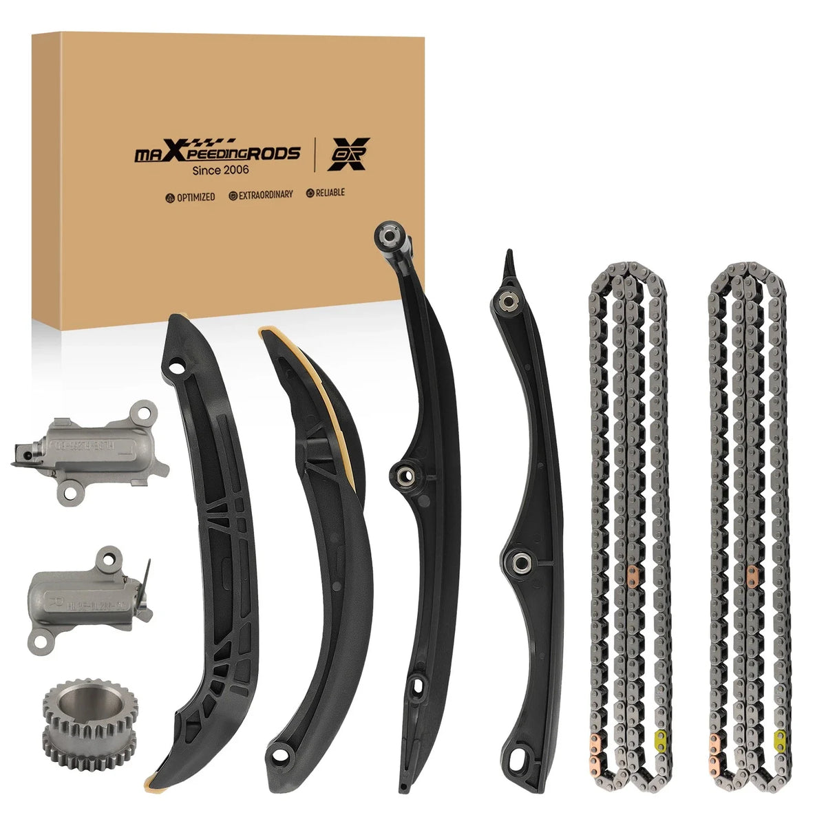 Timing Chain Kit with Camshaft Adjuster for F150 Expedition Navigator (2015–2020) ML3Z-6L266-B