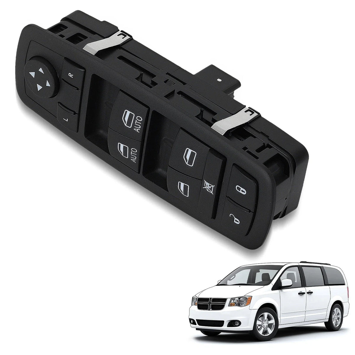 Power Window Switch for Chrysler Town & Country, Dodge Grand Caravan (2012–2016)