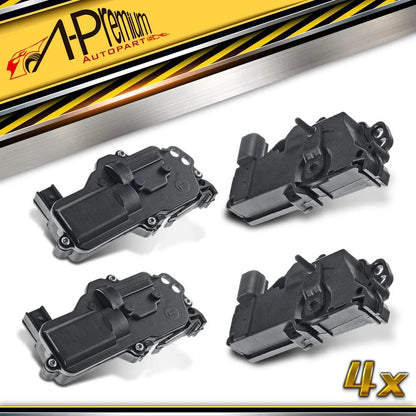 Set of 4 Door Lock Actuators for Ford F-150 (2004–2008) Explorer (2002–2010)