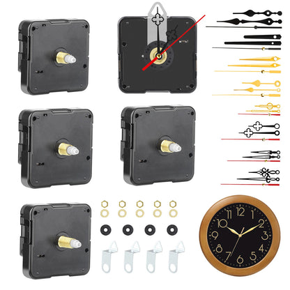 Large Silent Quartz Wall Clock Movement & Hands Mechanism Repair Tool