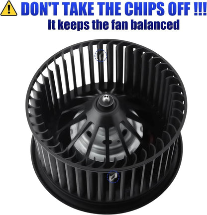 Front Heater Blower Motor w/ Fan Cage for Ford Focus (2015–2018) GV6Z19805B