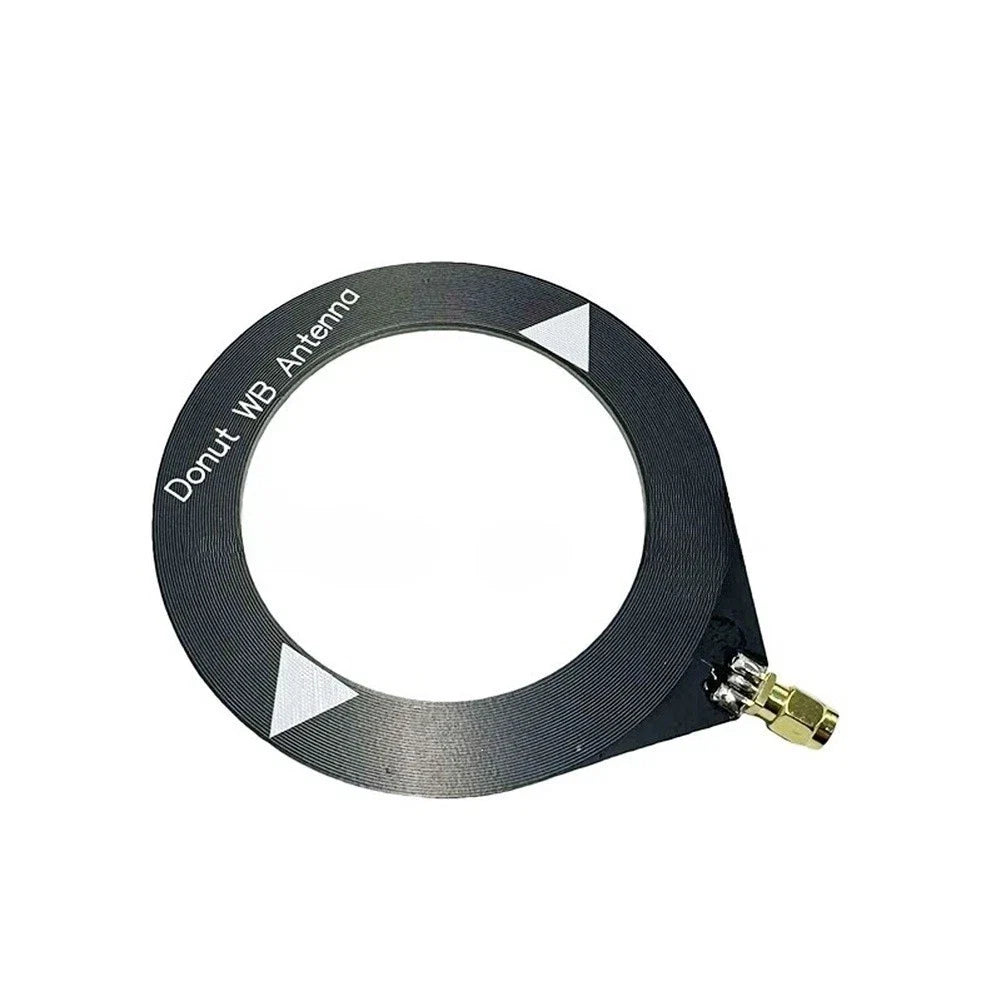 Donut Antenna for Shortwave Radio (10kHz to 180MHz) - SMA Connector