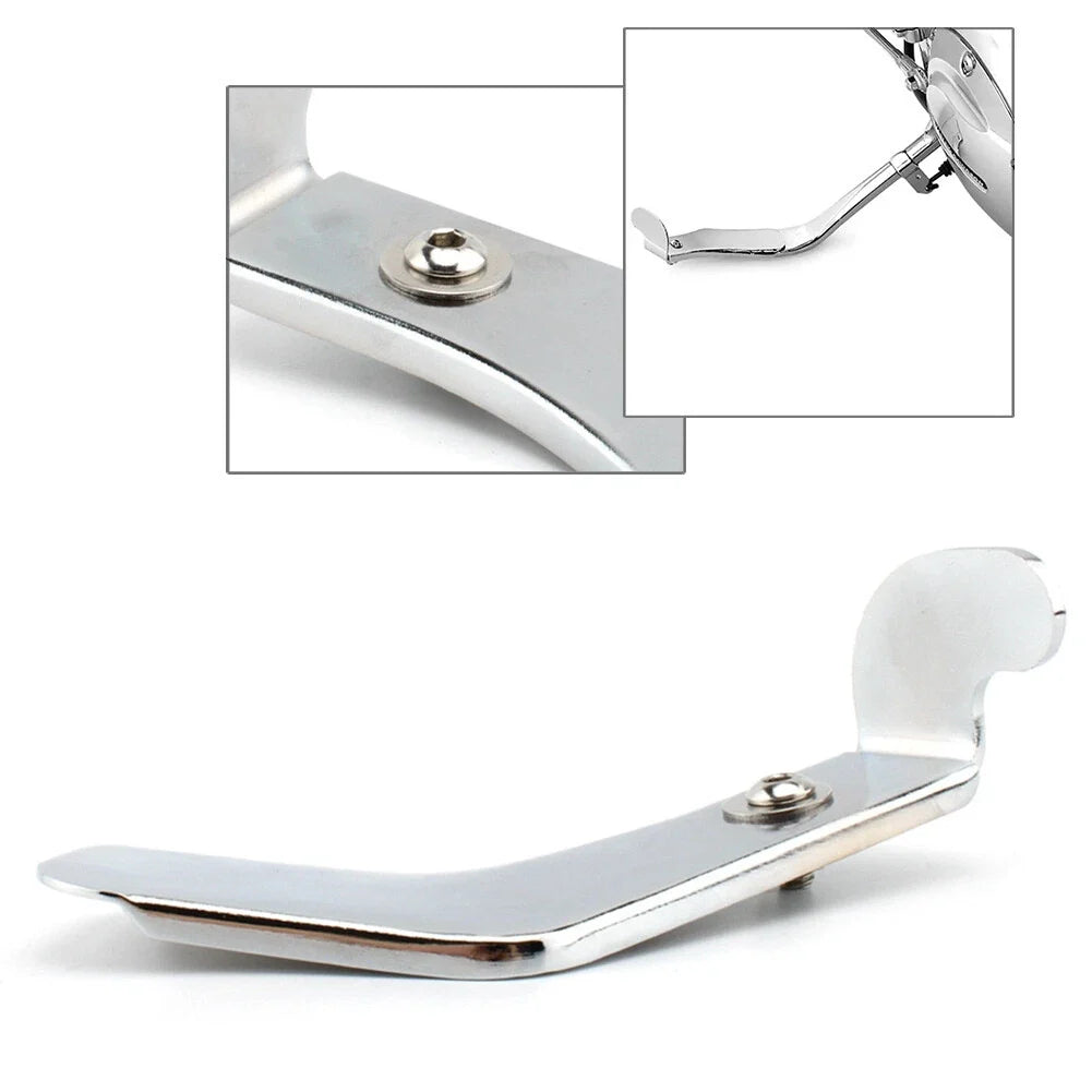 Chrome Kickstand Side Stand Extension for Harley Sportster XL883 XL1200 (2004–2010)