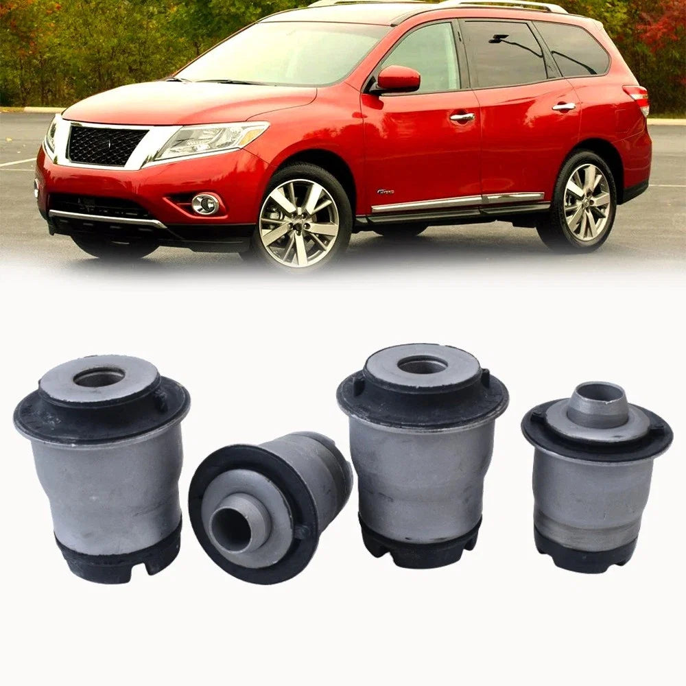 4Pcs Front Axle Subframe Bush for Nissan Pathfinder R52 Infiniti QX60 (2013–2020) 544003KD2A