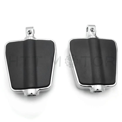 Chrome Rubber Footpegs for Suzuki Boulevard Intruder S83 VS1400 VZ800 (1997–2004)