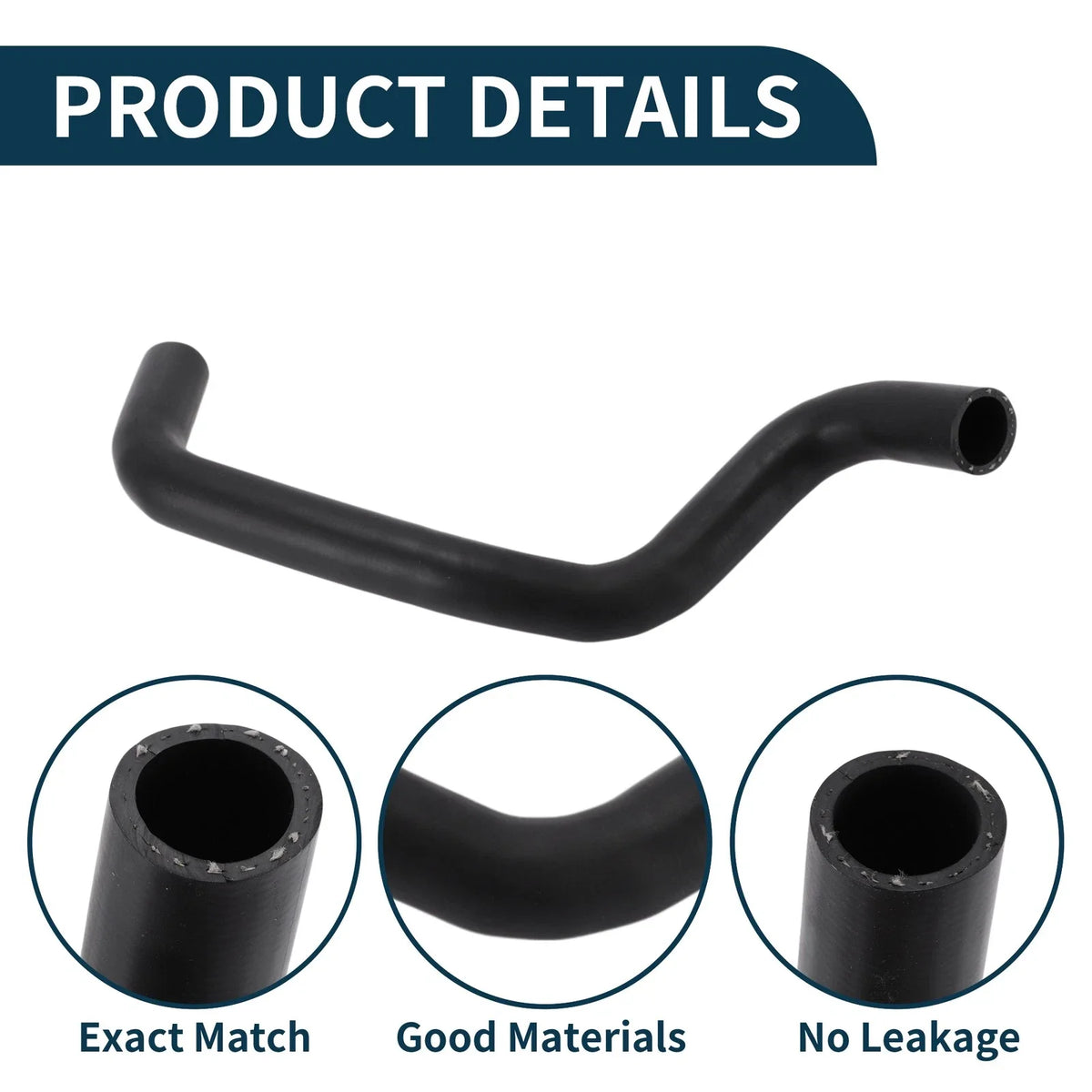Radiator Hose No. 1657231200 for Toyota Camry (2007–2011) Rubber