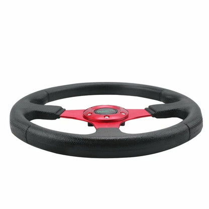 Universal 6 Bolt 13" 340mm Racing Drifting Sport Steering Wheel