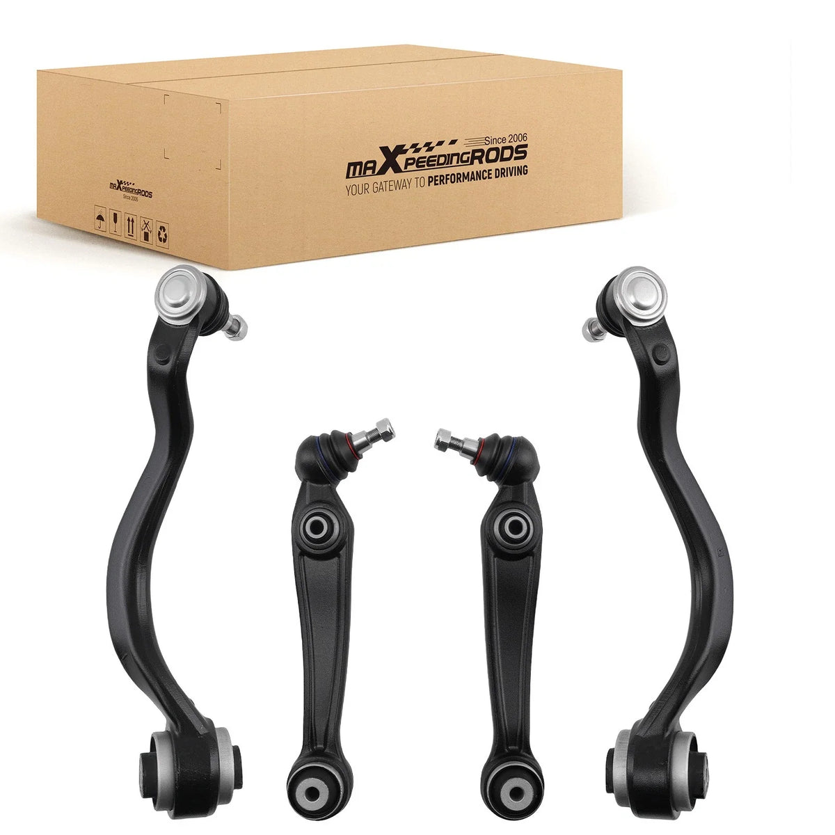 Set of 2 Lower Control Arms with Ball Joints for BMW X5 X6 (2014–2019)