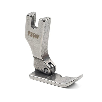 1pc P36W Hinged Wide Right Zipper Foot for Industrial Sewing Machine