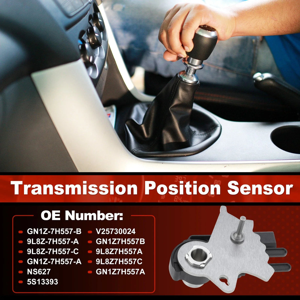 Neutral Safety Position Switch for Ford Escape Explorer Fusion Focus Edge Taurus (2001–2023)