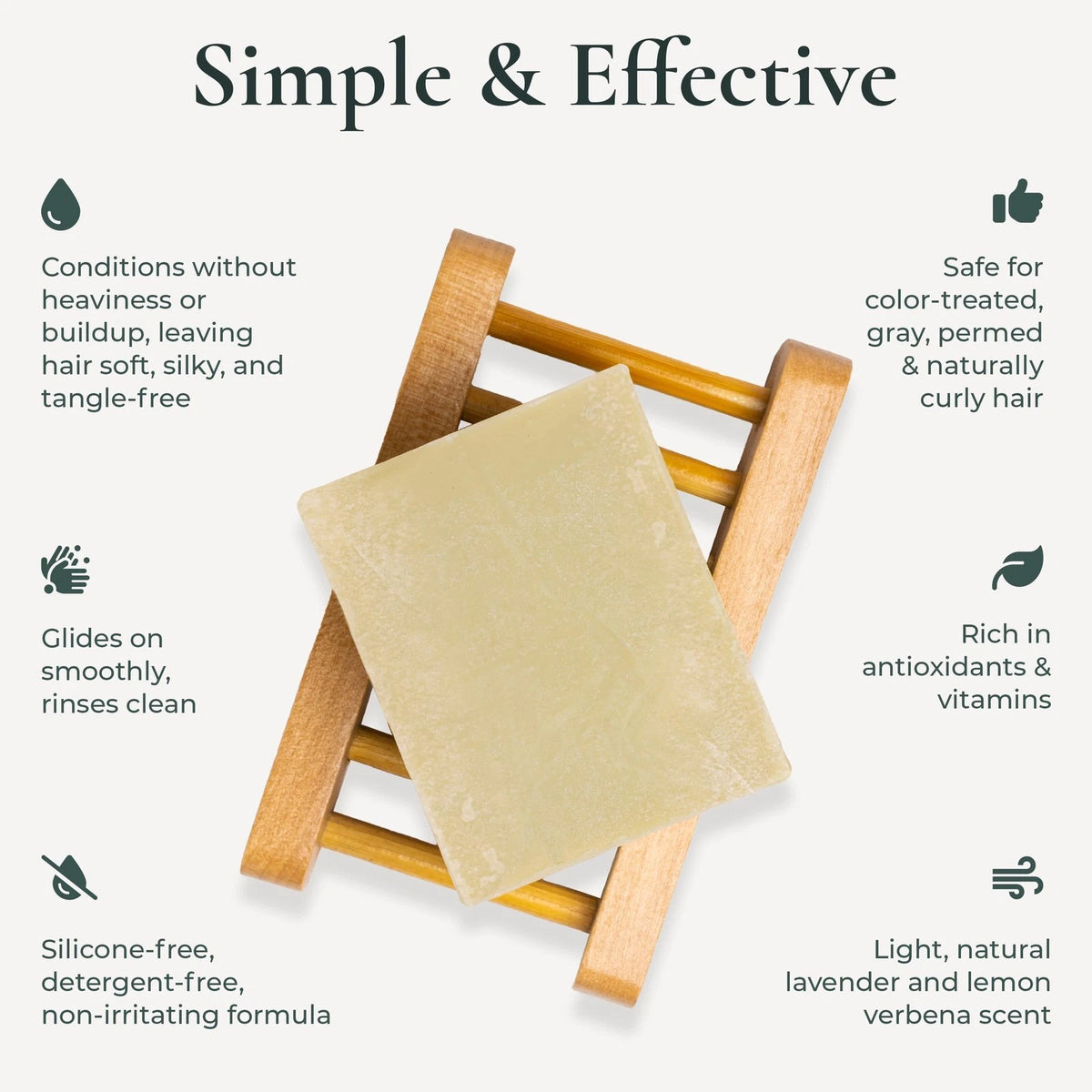 Conditioner Bar for All Hair Types (Pack of 1)