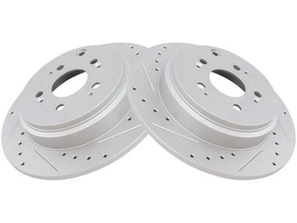 Set of 2 Rear Brake Rotors for Acura ZDX (2010–2013) 12857ZZSP