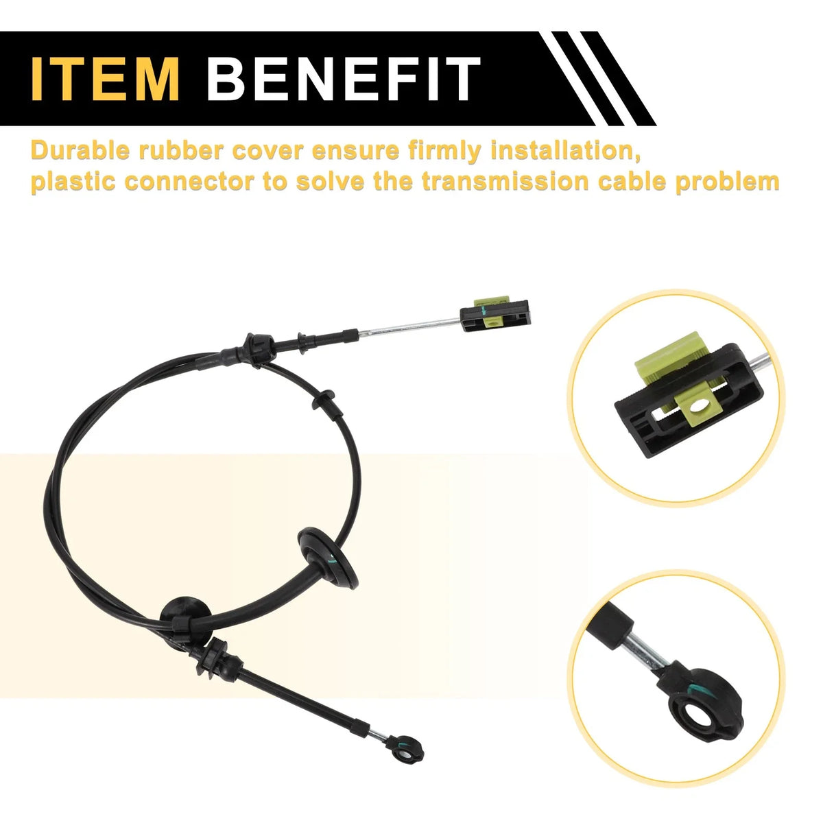Transmission Gear Shifter Cable for Ford Excursion (2000–2005) 5.4L 6.0L 7.3L