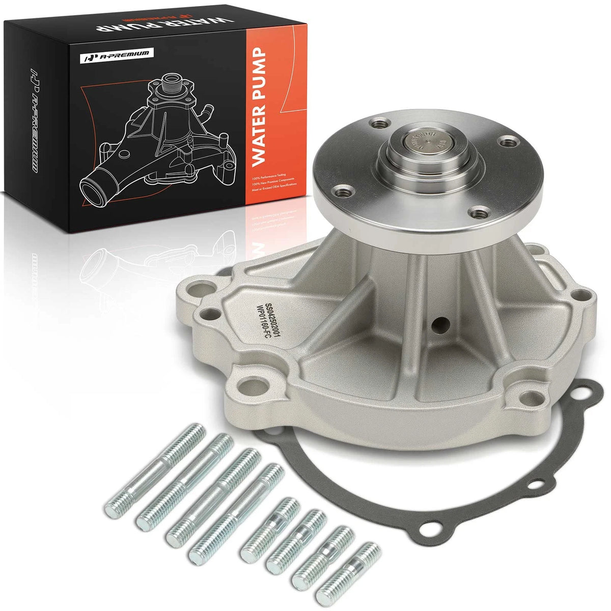 Engine Water Pump with Gasket for Datsun 240Z 1970–1973, 260Z 1974–1975