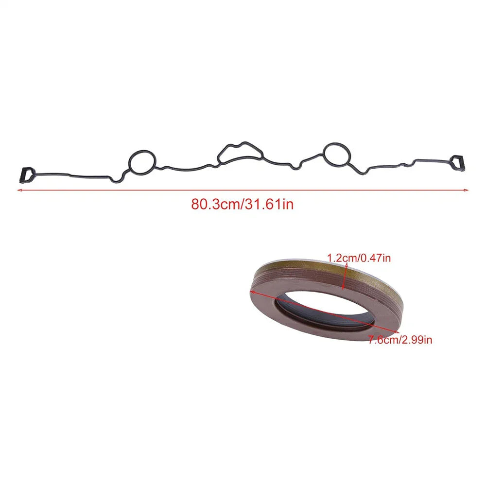 Timing Cover Gasket for Dodge Ram, Chrysler, Jeep 2003-2019 5.7 6.1 6.2 6.4 HEMI