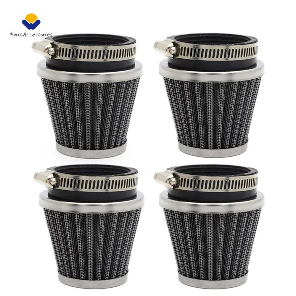 4Pcs 54mm Carburetor Air Filter Cleaner for Kawasaki Honda