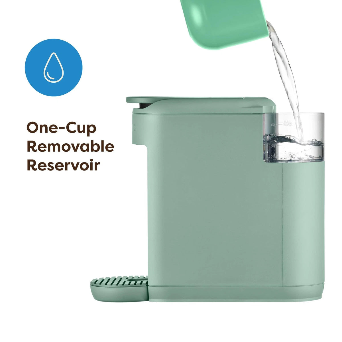 K-mini Mate Single Serve Coffee Maker for K-cup Pods (Brews Up to 12 Oz)