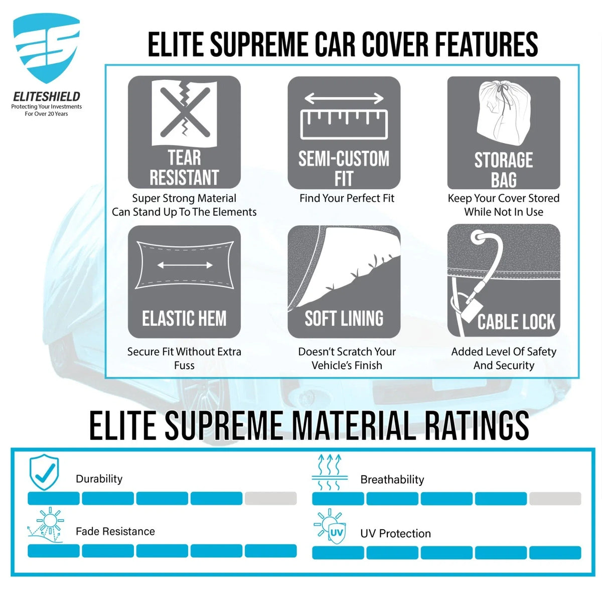 Heavy Duty Waterproof Car Storage Cover for Subaru Impreza WRX STI