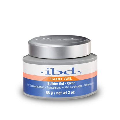 Hard Builder Gel for Nails, Round – 2 oz (Pack of 1), Clear