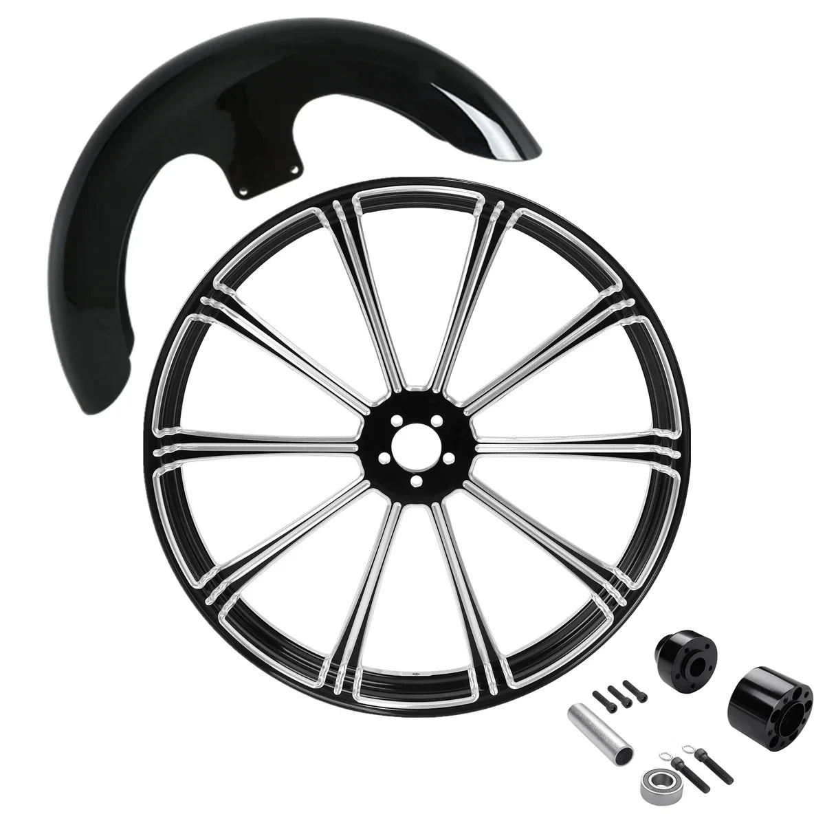 23" Front Wheel Rim Hub for Harley Street Glide (2008–2025)