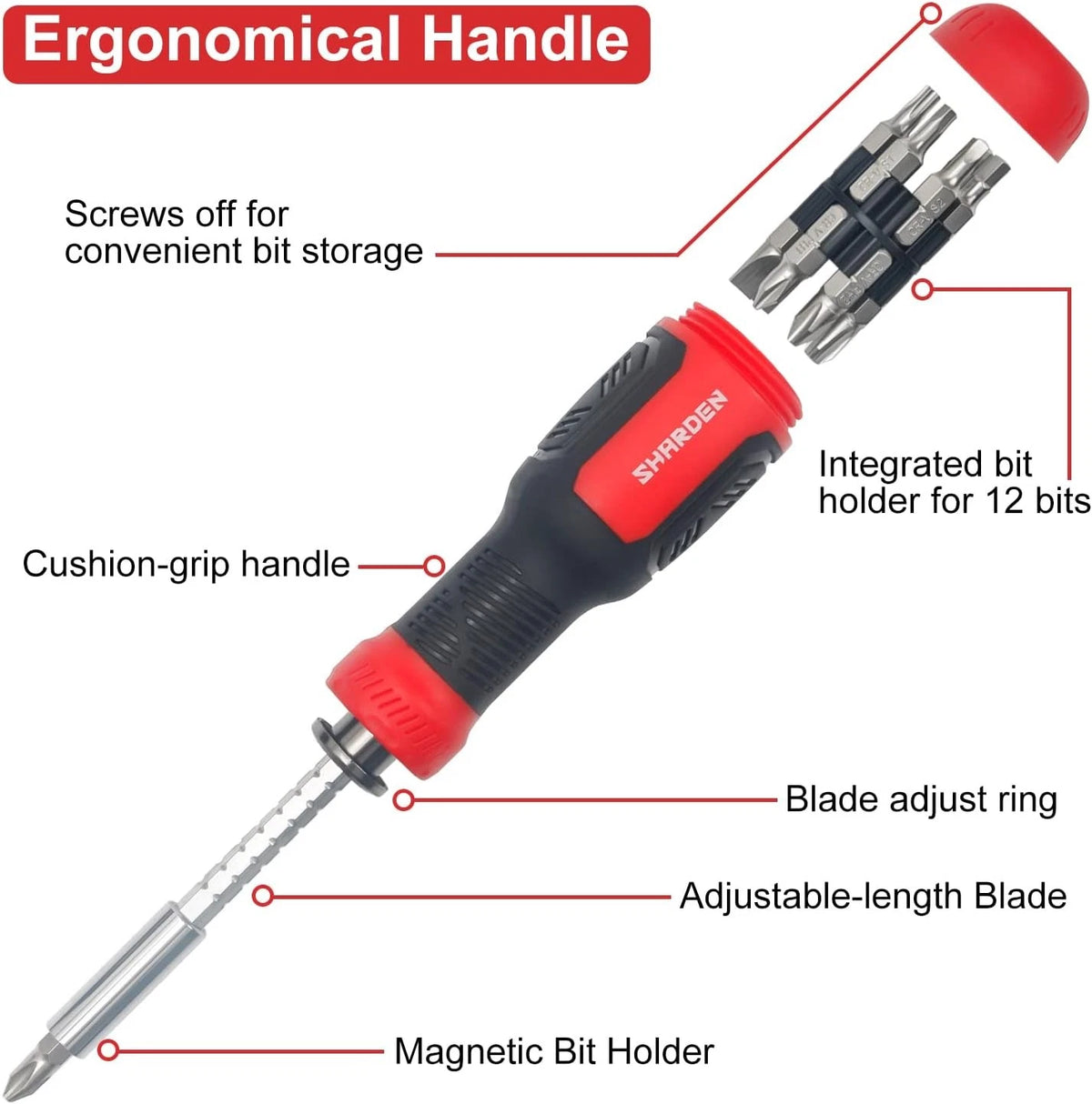 13-in-1 Multi Screwdriver Set for Automotive Use