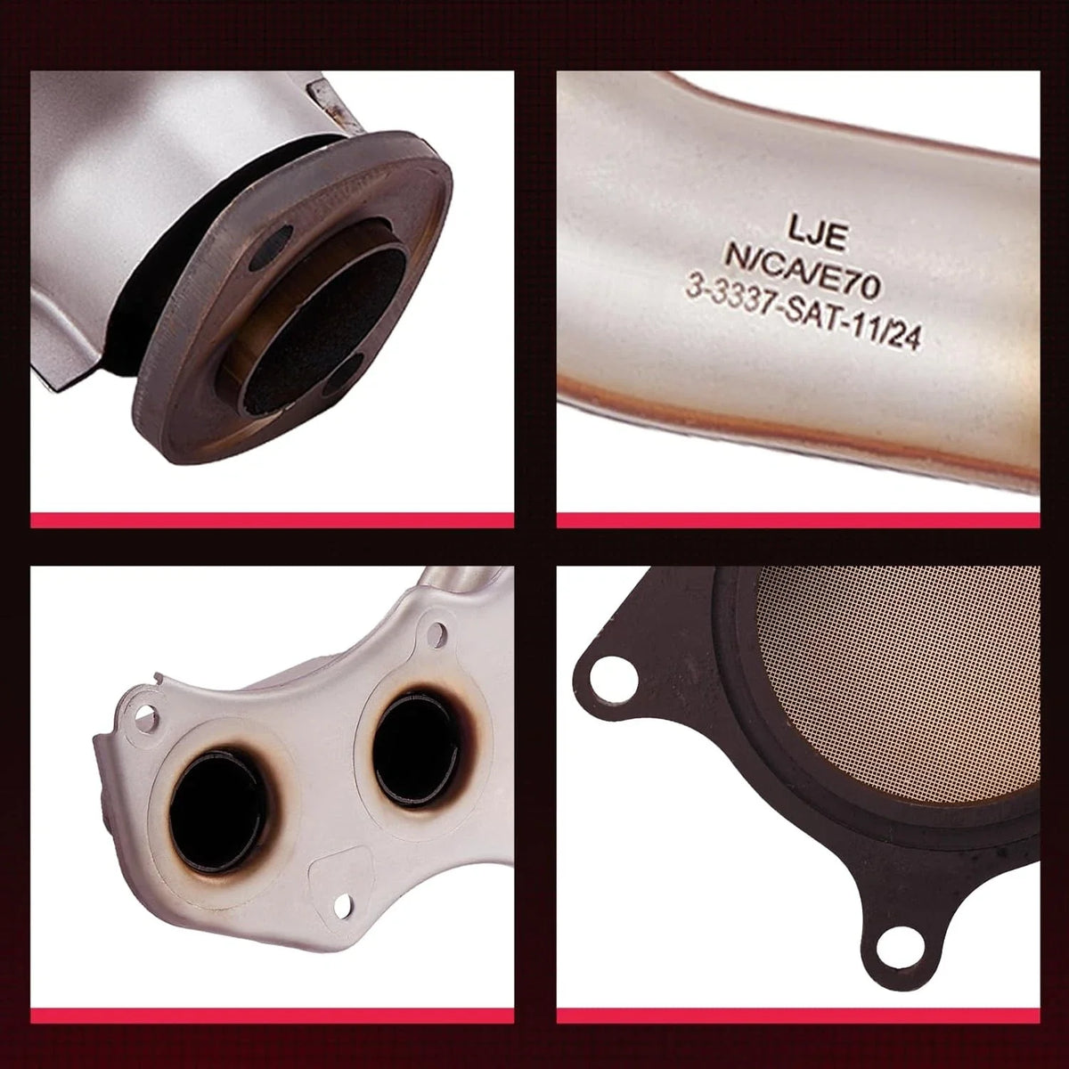 Left Front Catalytic Converter 1715031120 for Lexus RC350 (2015–2017)