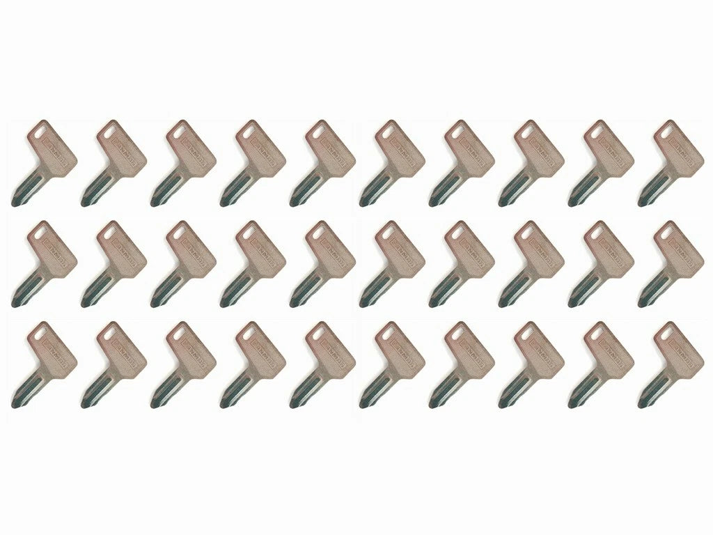 30 pcs keys for Yanmar Takeuchi JD Mini Excavator