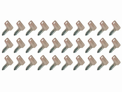 30 pcs keys for Yanmar Takeuchi JD Mini Excavator