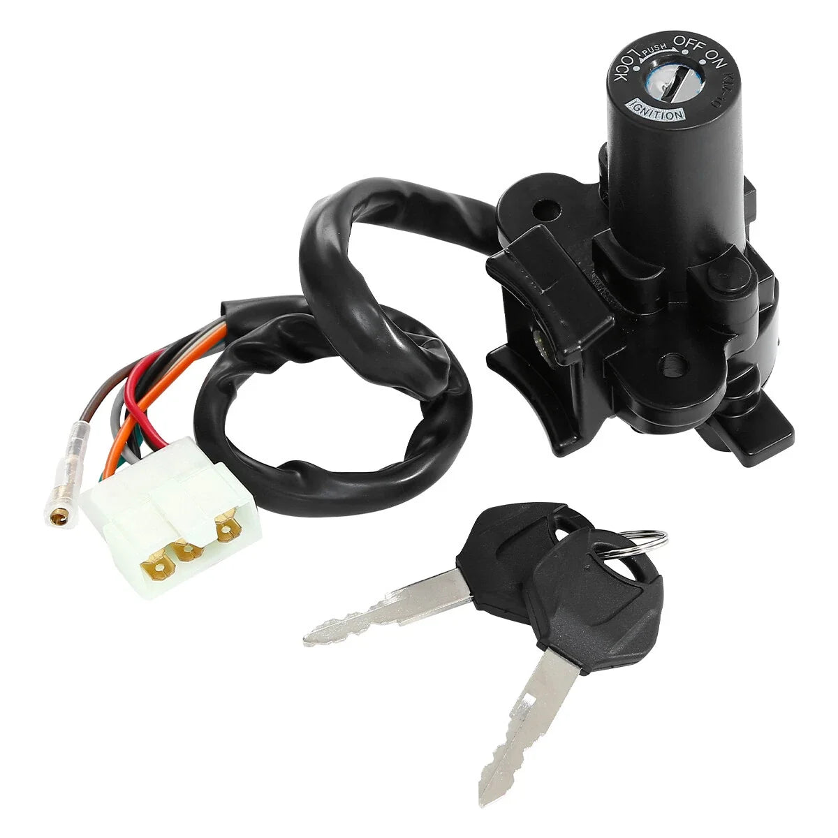 Ignition Switch with Lock Key Set for Kawasaki Ninja ZX9R (1994–2003), ZZR400 (1993–2006)
