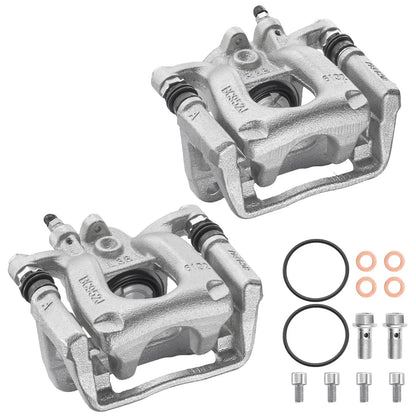 2PC Rear Disc Brake Caliper Brackets Left & Right for Mazda 6 (2016–2021)